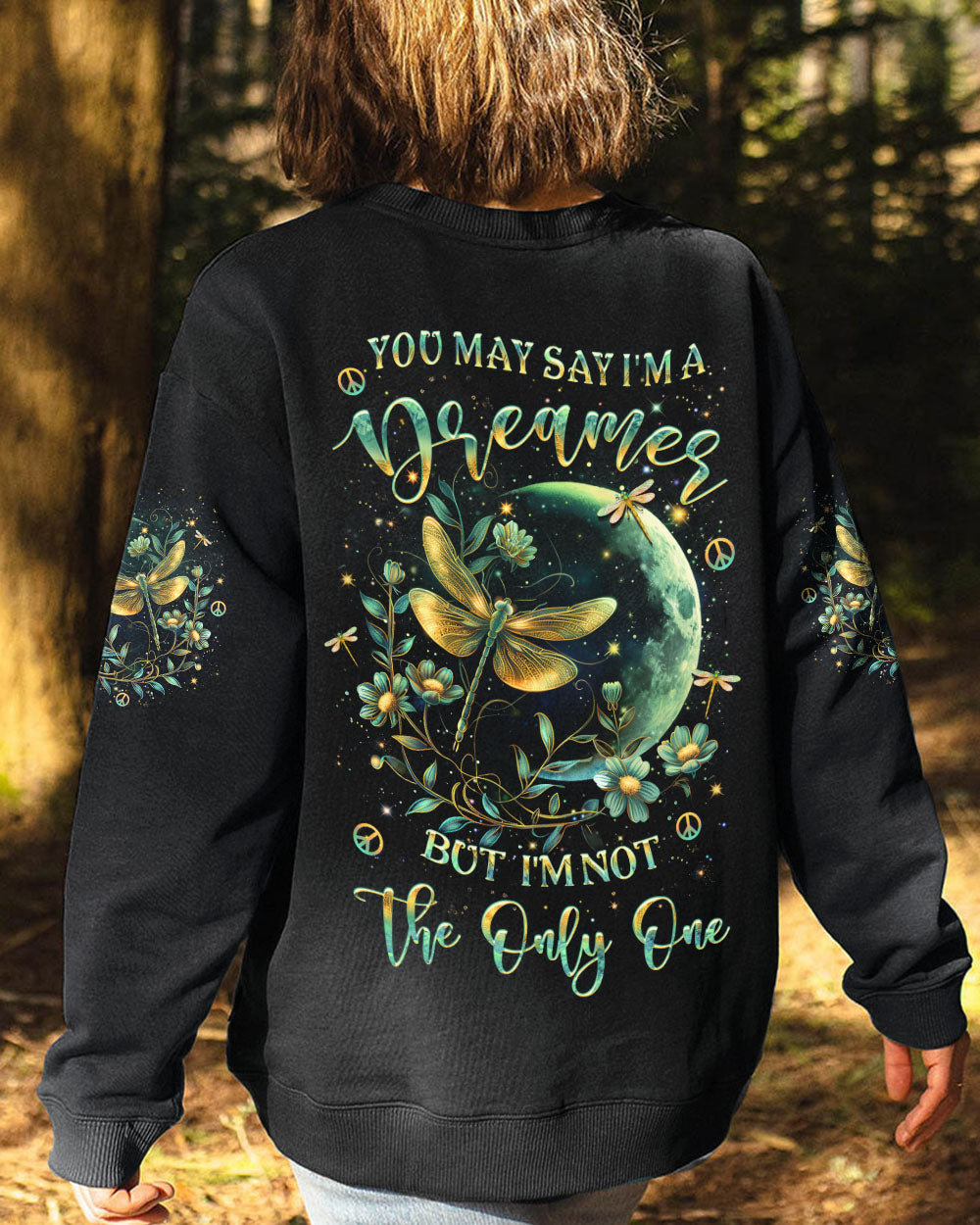 YOU MAY SAY I'M A DREAMER ALL OVER PRINT - YHLT2902242