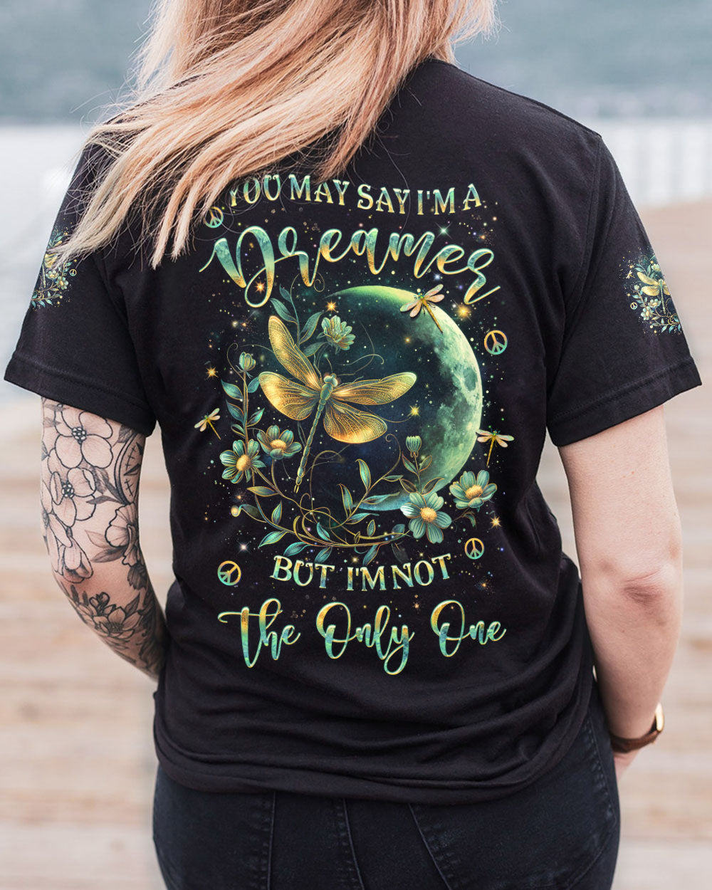 YOU MAY SAY I'M A DREAMER ALL OVER PRINT - YHLT2902242