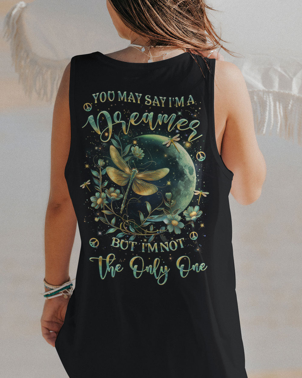 YOU MAY SAY I'M A DREAMER ALL OVER PRINT - YHLT2902242