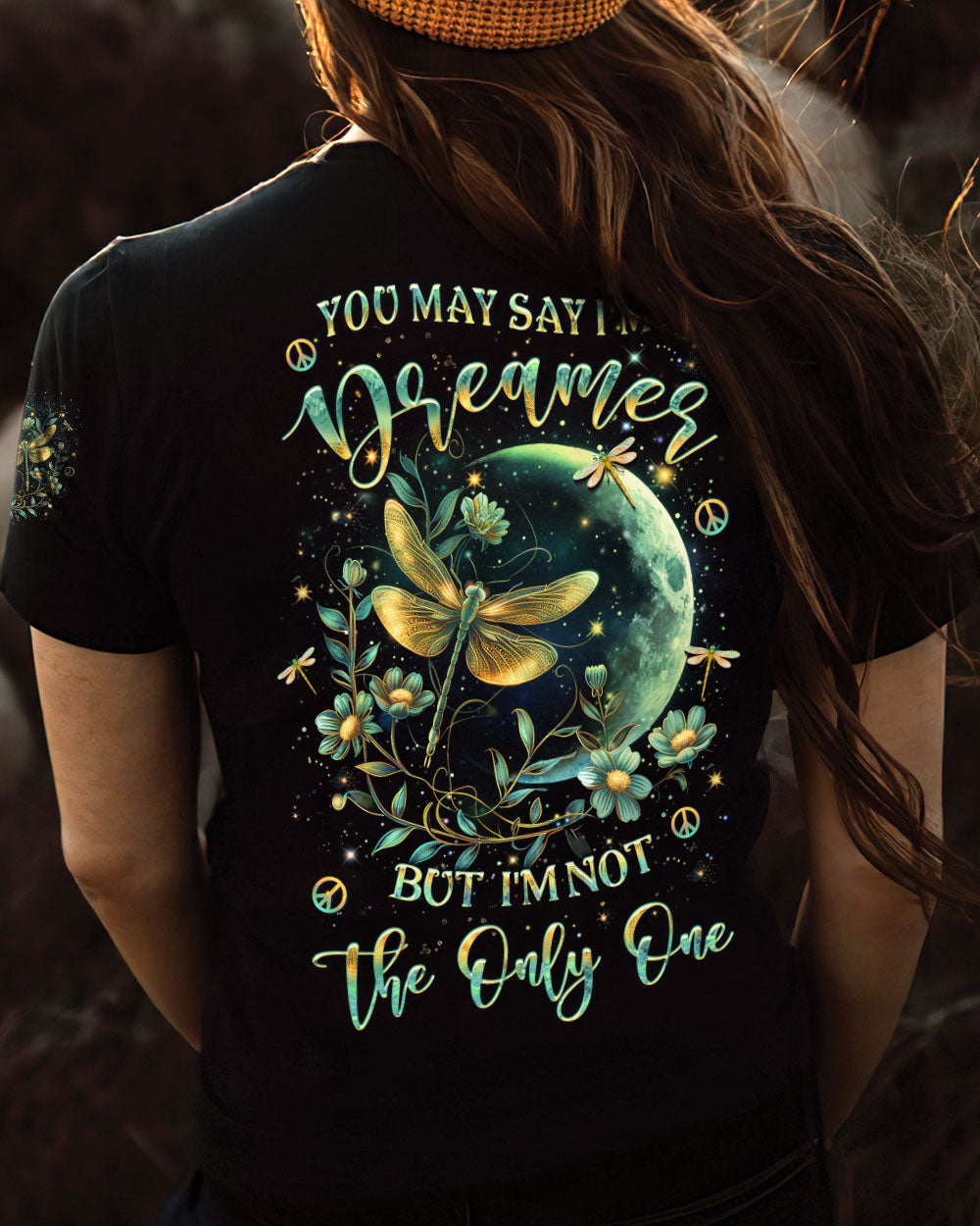 YOU MAY SAY I'M A DREAMER ALL OVER PRINT - YHLT2902242