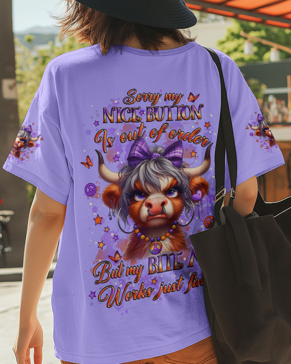 SORRY MY NICE BUTTON IS OUT OF ORDER ALL OVER PRINT - YHLT2907254