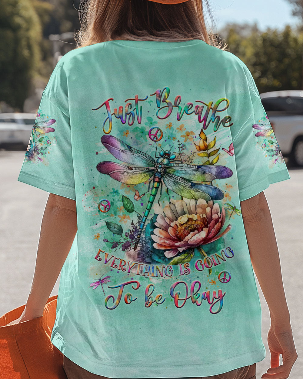 JUST BREATHE DRAGONFLY ALL OVER PRINT - YHLT2908243