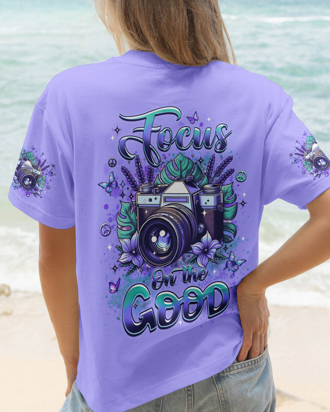 FOCUS ON THE GOOD ALL OVER PRINT - YHLT2908251