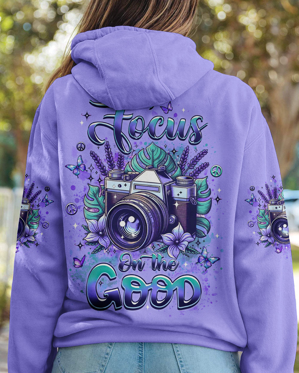 FOCUS ON THE GOOD ALL OVER PRINT - YHLT2908251