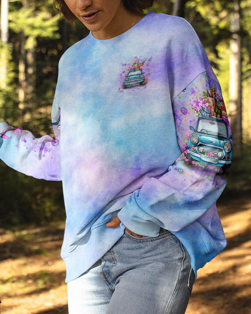 RUNNING AGAINST THE WIND ALL OVER PRINT - YHLT3011231