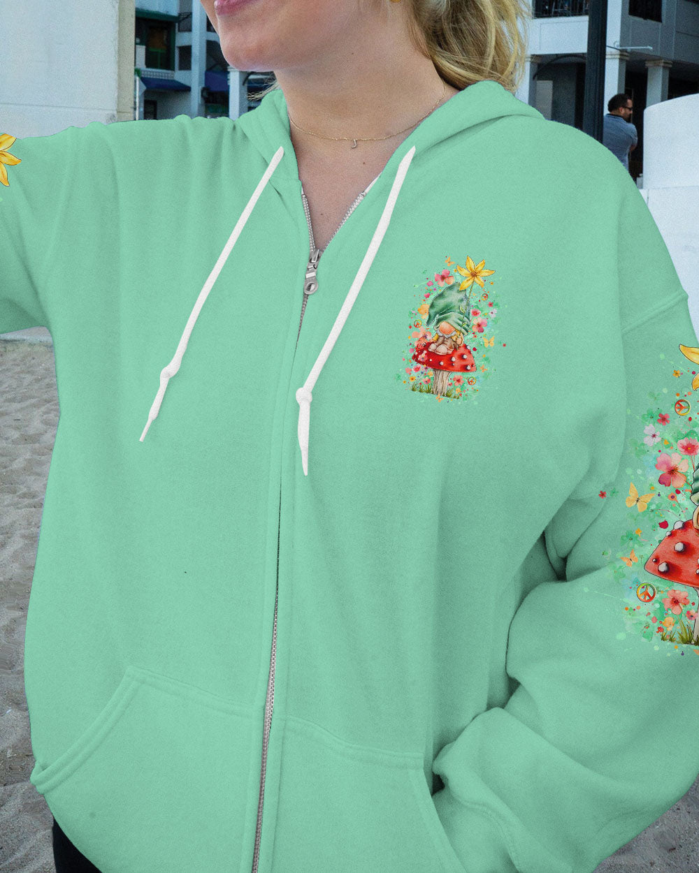 JUST BELIEVE GNOME ALL OVER PRINT - YHLT3107243