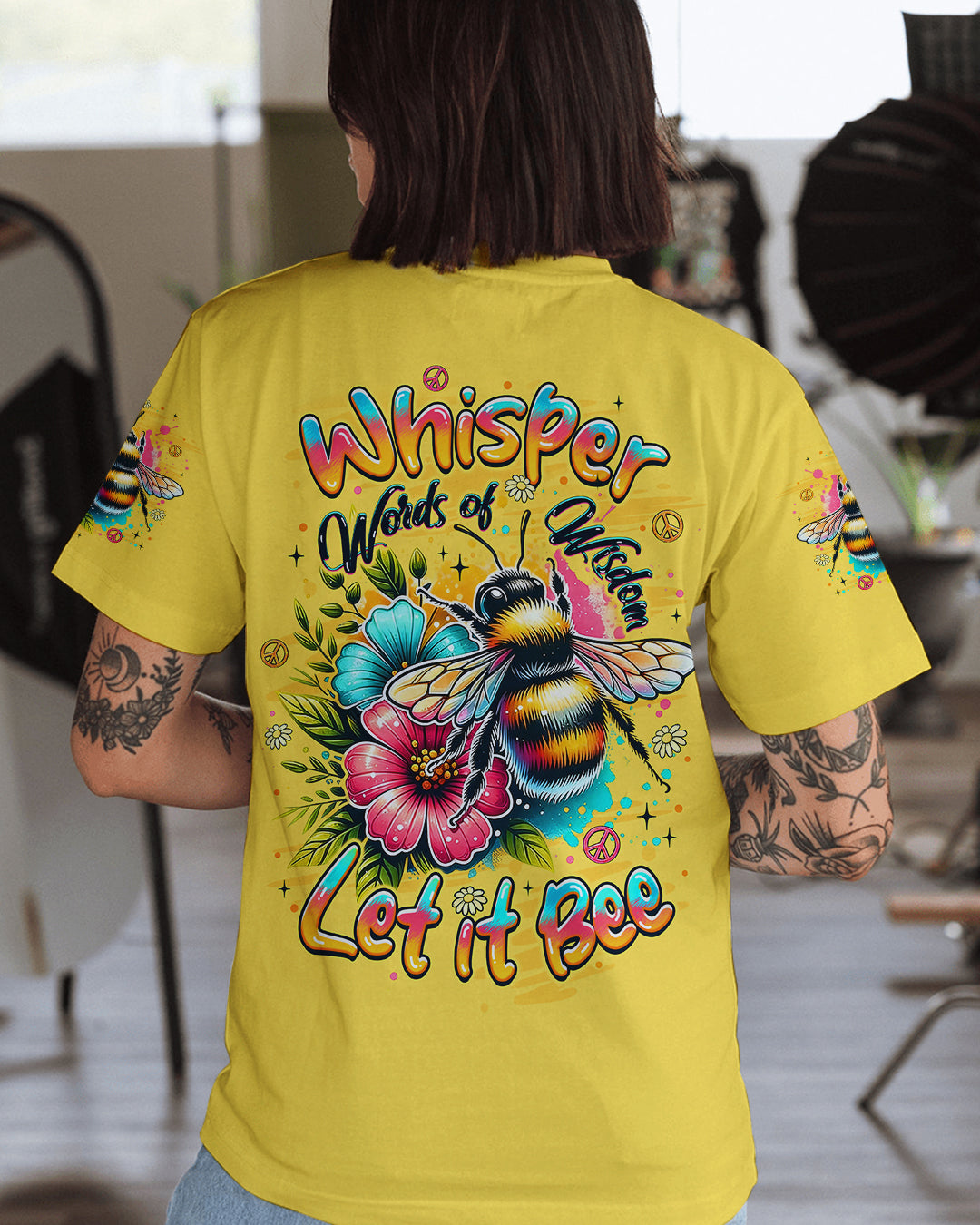 WHISPER WORDS OF WISDOM LET IT BEE ALL OVER PRINT - YHLT3112253