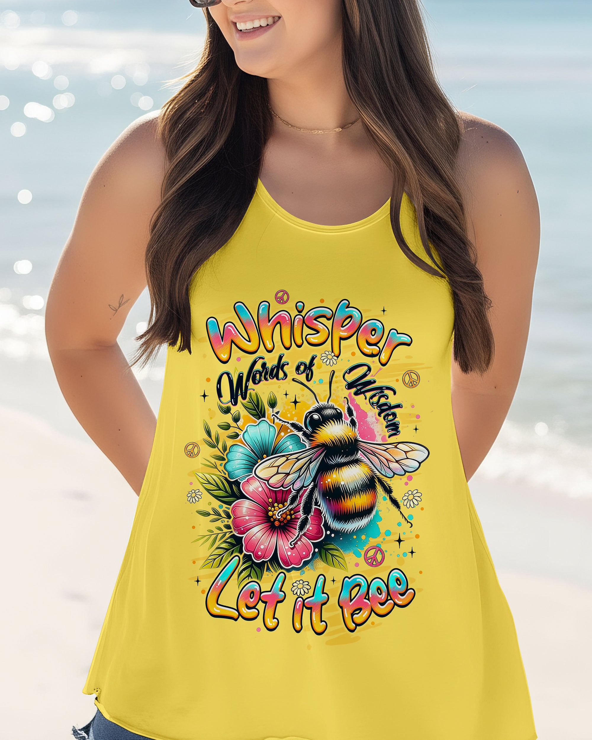 WHISPER WORDS OF WISDOM LET IT BEE ALL OVER PRINT - YHLT3112253