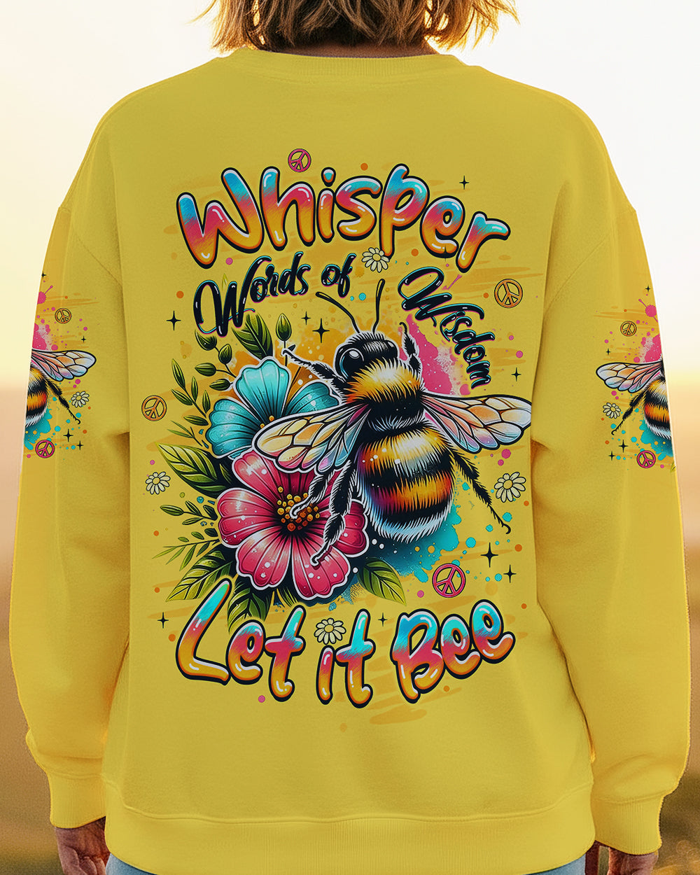 WHISPER WORDS OF WISDOM LET IT BEE ALL OVER PRINT - YHLT3112253