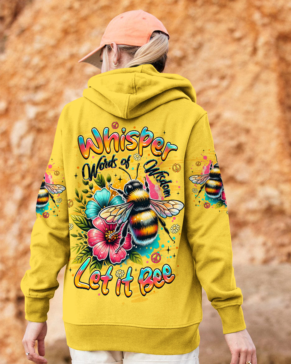 WHISPER WORDS OF WISDOM LET IT BEE ALL OVER PRINT - YHLT3112253