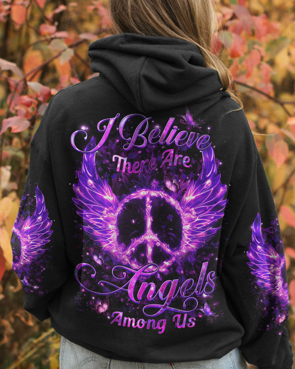I BELIEVE THERE ARE ANGELS AMONG US ALL OVER PRINT - YHHN1608243