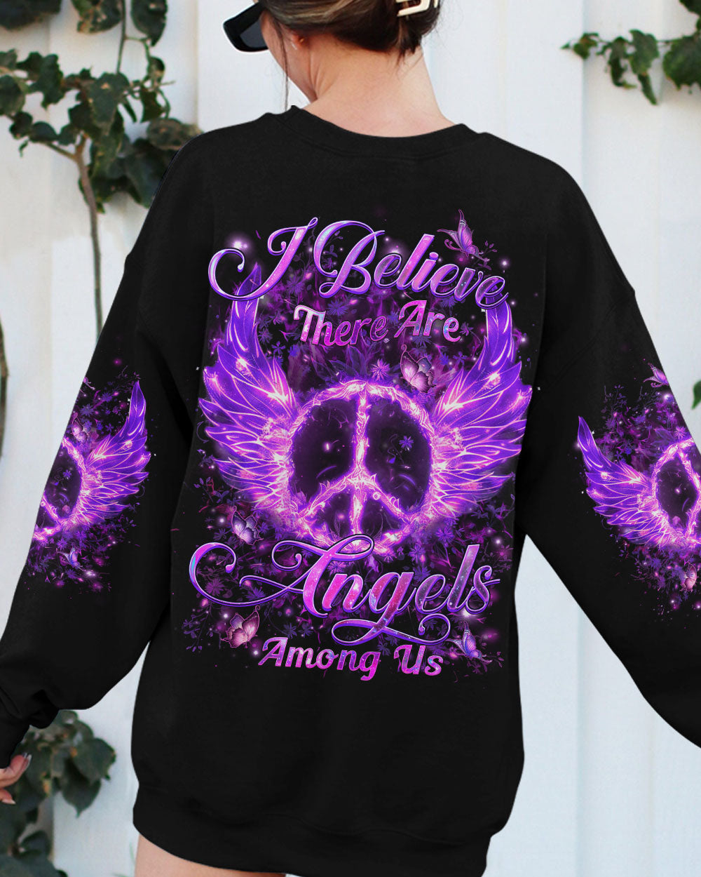 I BELIEVE THERE ARE ANGELS AMONG US ALL OVER PRINT - YHHN1608243