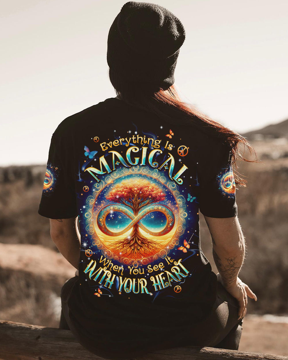 EVERYTHING IS MAGICAL TREE OF LIFE ALL OVER PRINT - TLPQ3007242