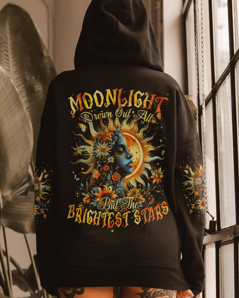 MOONLIGHT DROWNS OUT ALL BUT THE BRIGHTEST STARS ALL OVER PRINT - TYTM3007242