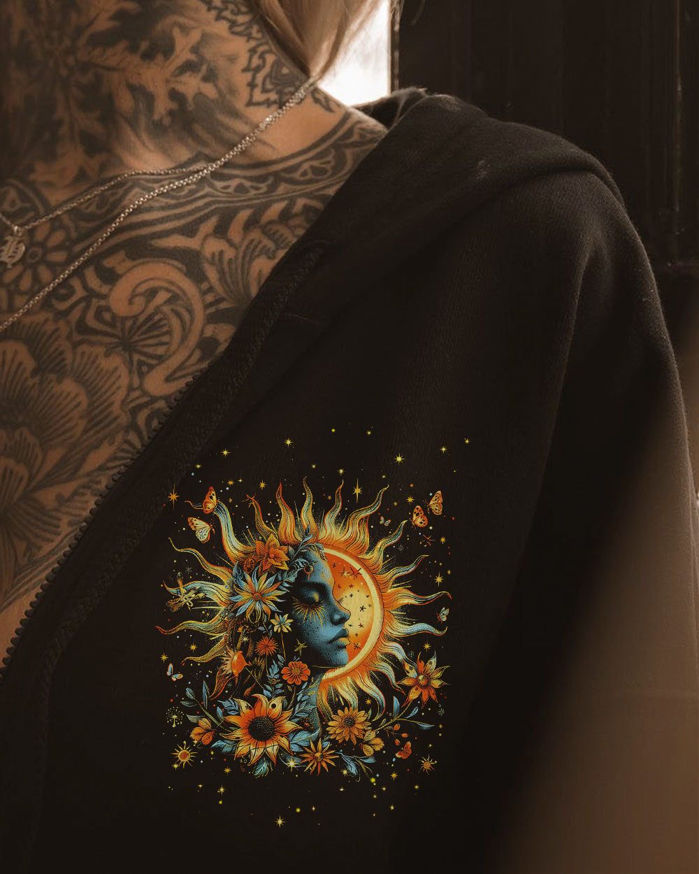 MOONLIGHT DROWNS OUT ALL BUT THE BRIGHTEST STARS ALL OVER PRINT - TYTM3007242
