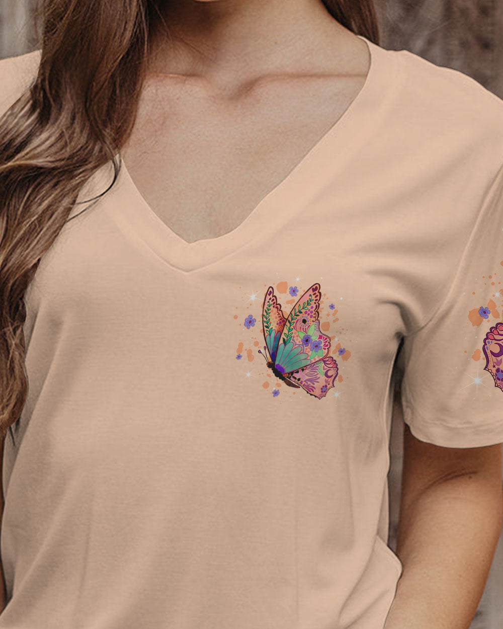 NEVER LOSE HOPE BUTTERFLY ALL OVER PRINT - TLNT1307233