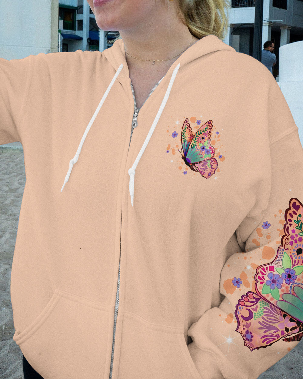 NEVER LOSE HOPE BUTTERFLY ALL OVER PRINT - TLNT1307233