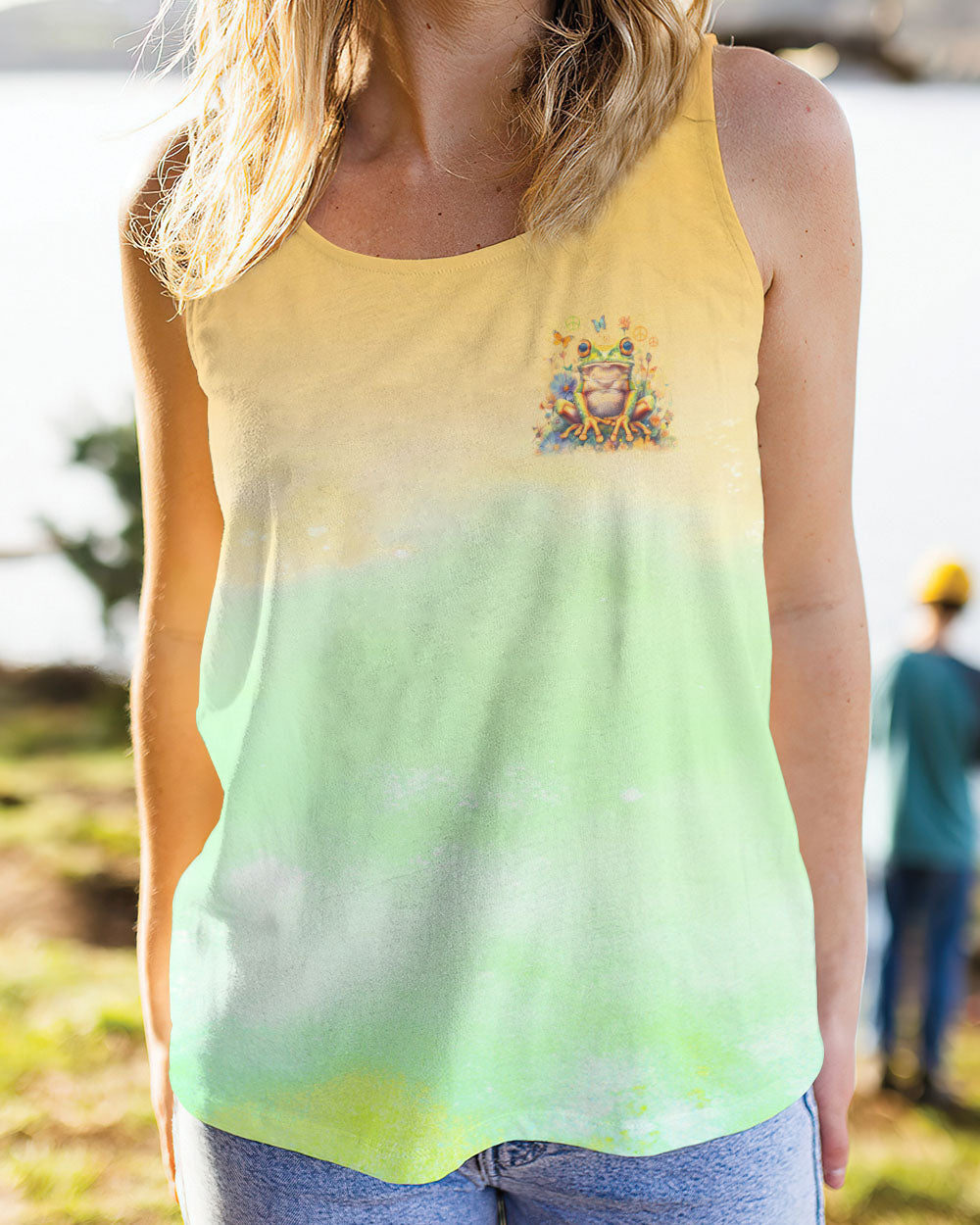 BE YOURSELF FROG ALL OVER PRINT - TLNO1103242