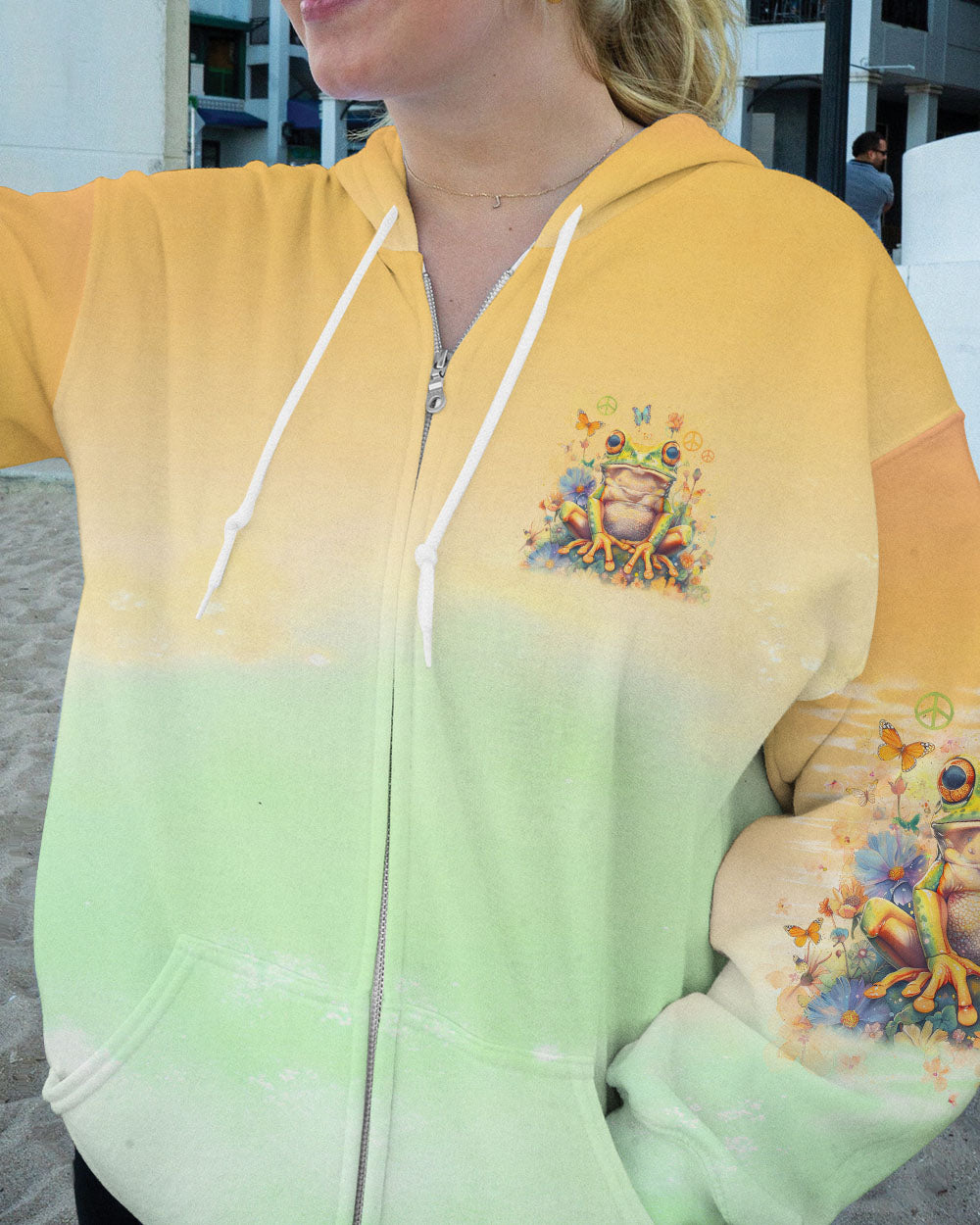 BE YOURSELF FROG ALL OVER PRINT - TLNO1103242