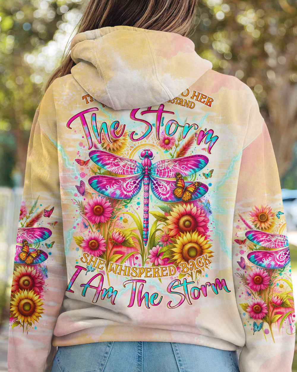 I AM THE STORM DRAGONFLY ALL OVER PRINT - TLNO1502243