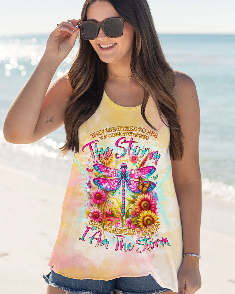 I AM THE STORM DRAGONFLY ALL OVER PRINT - TLNO1502243