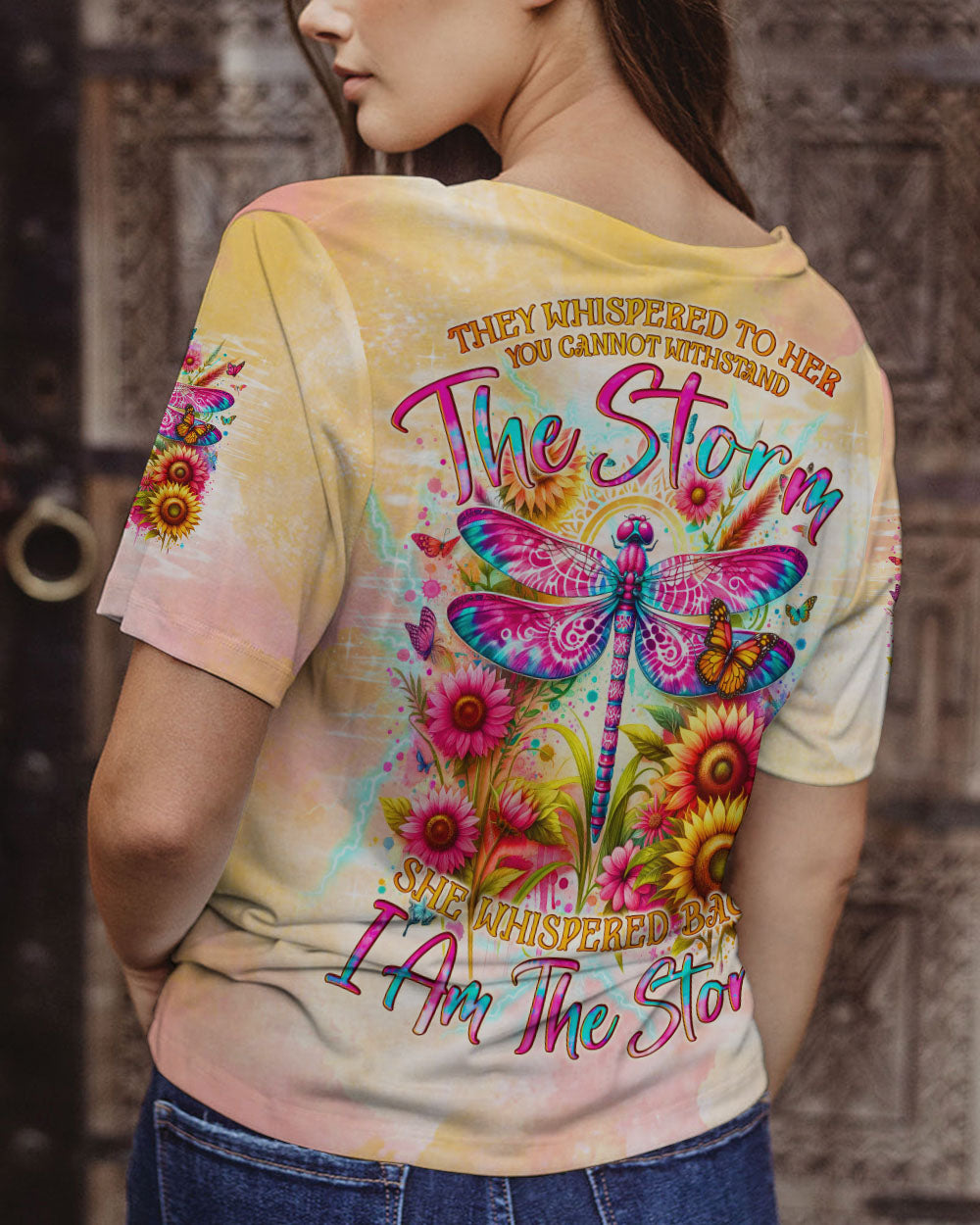 I AM THE STORM DRAGONFLY ALL OVER PRINT - TLNO1502243