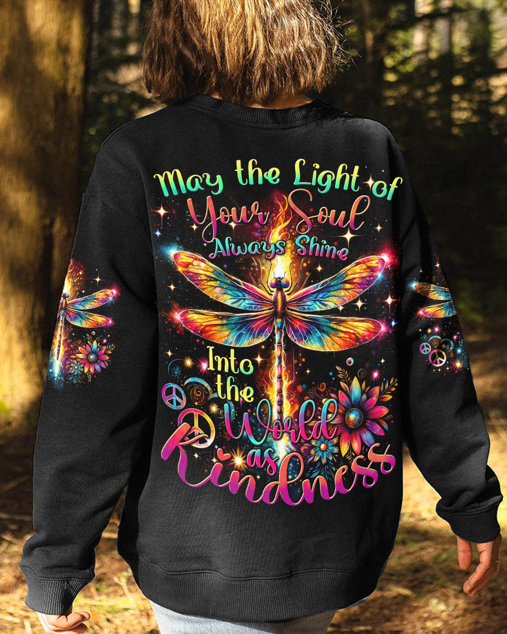THE LIGHT OF YOUR SOUL DRAGONFLY ALL OVER PRINT - TYTD3101241