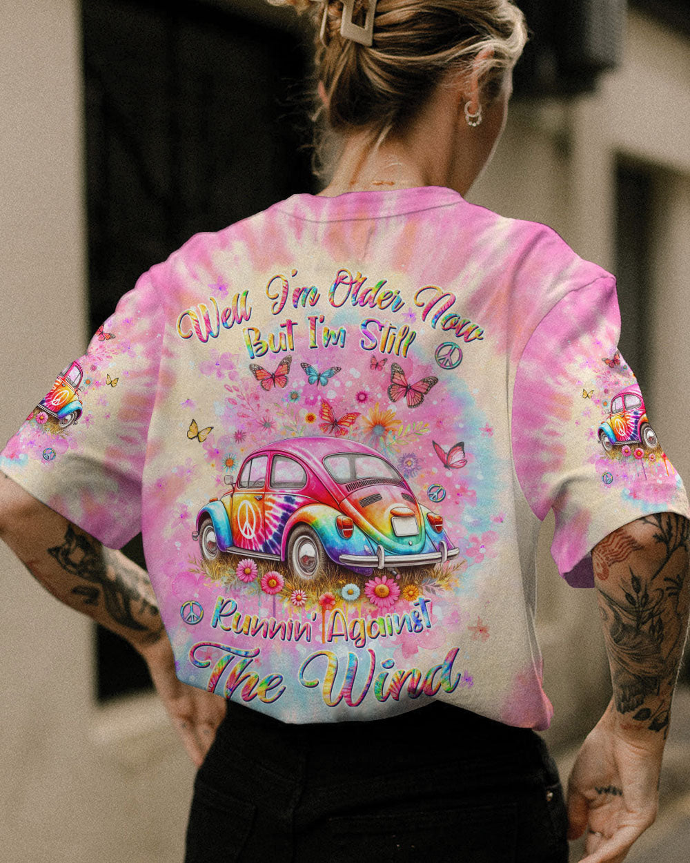 RUNNING AGAINST THE WIND ALL OVER PRINT - YHDU0103242