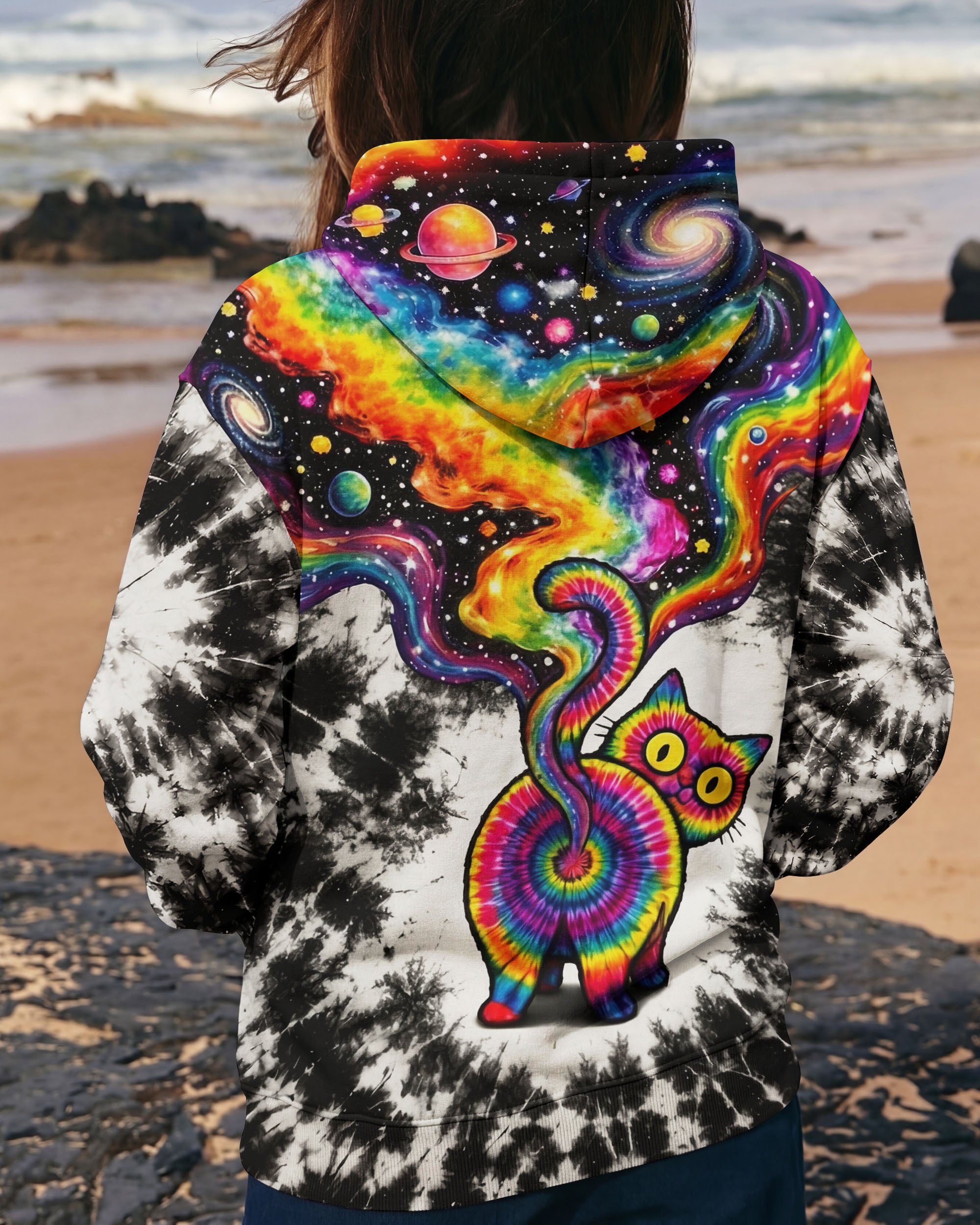 CAT GALAXY ALL OVER PRINT - KMTM0601261