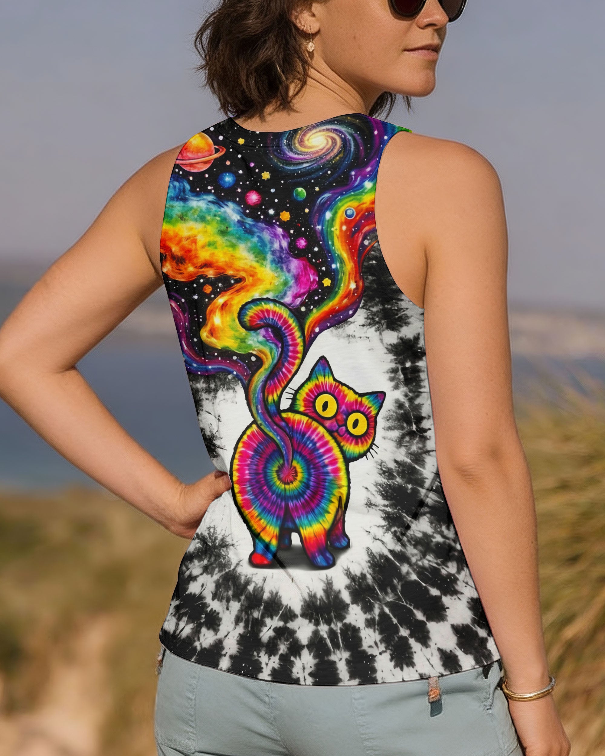 CAT GALAXY ALL OVER PRINT - KMTM0601261
