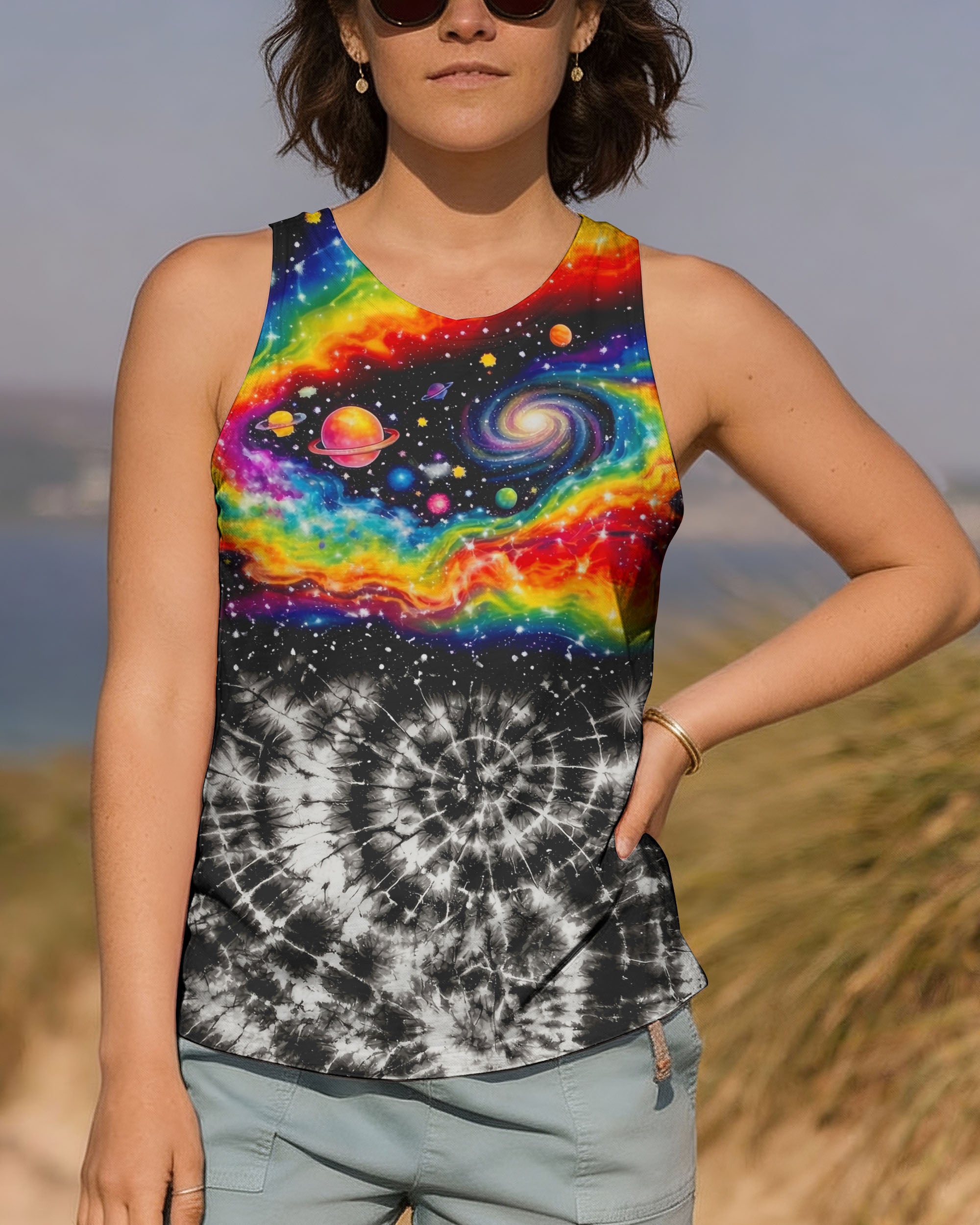 CAT GALAXY ALL OVER PRINT - KMTM0601261