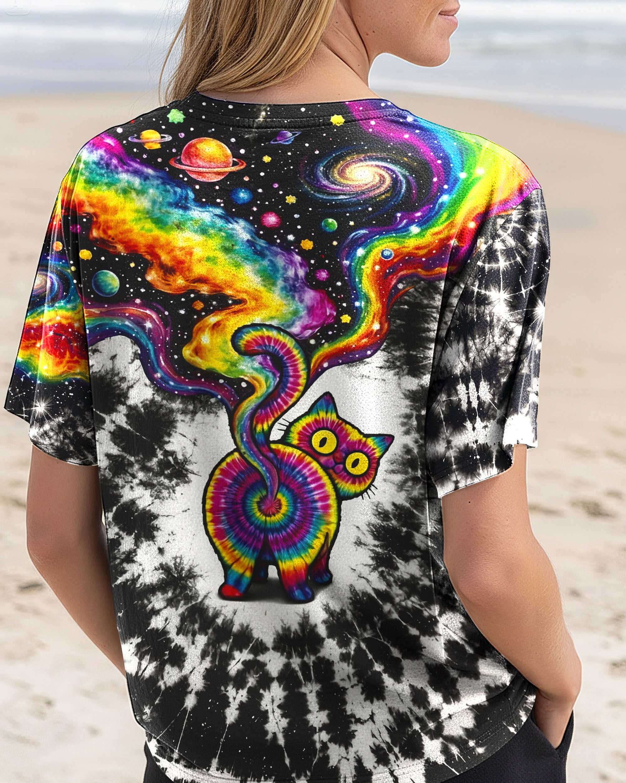 CAT GALAXY ALL OVER PRINT - KMTM0601261