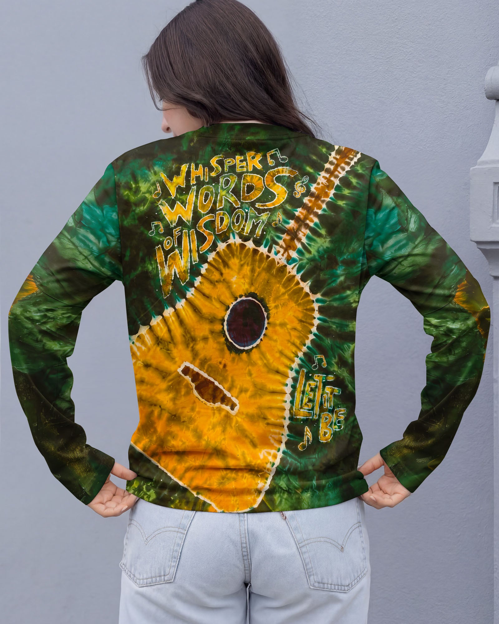 WHISPER WORDS OF WISDOM GUITAR PSYCHEDELIC MUSIC ALL OVER PRINT - KM0704262