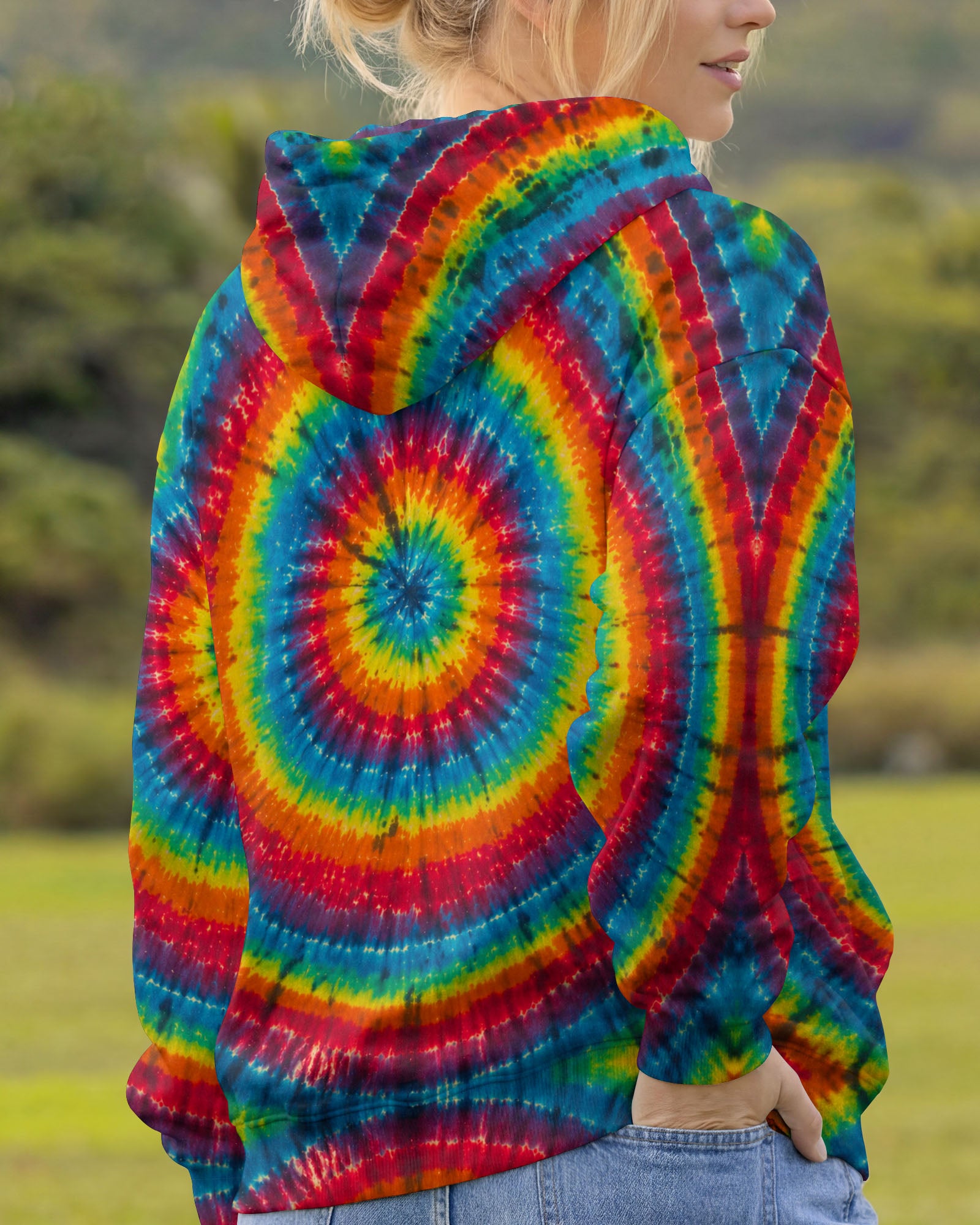 BE YOU FROG MEDITATION RAINBOW BURST ALL OVER PRINT - KMTM1407261