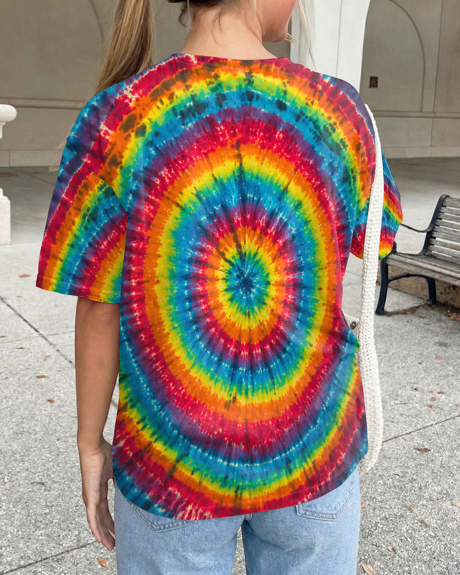 BE YOU FROG MEDITATION RAINBOW BURST ALL OVER PRINT - KMTM1407261