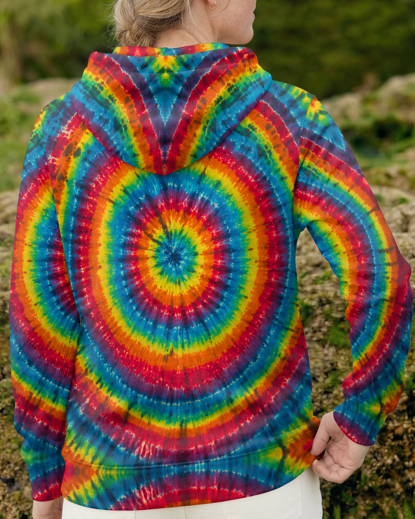 BE YOU FROG MEDITATION RAINBOW BURST ALL OVER PRINT - KMTM1407261