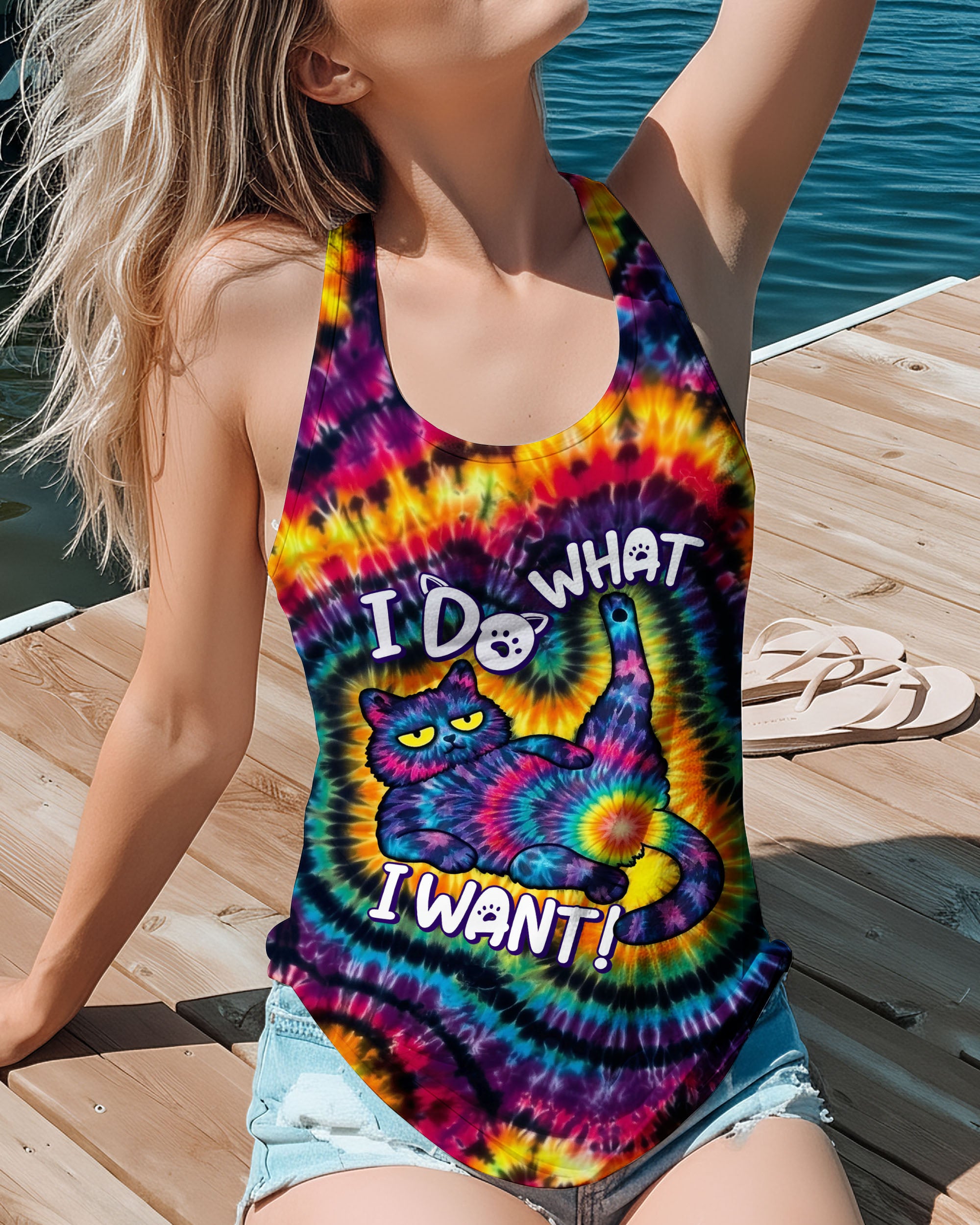 I DO WHAT I WANT CAT ALL OVER PRINT - KMTM1601261