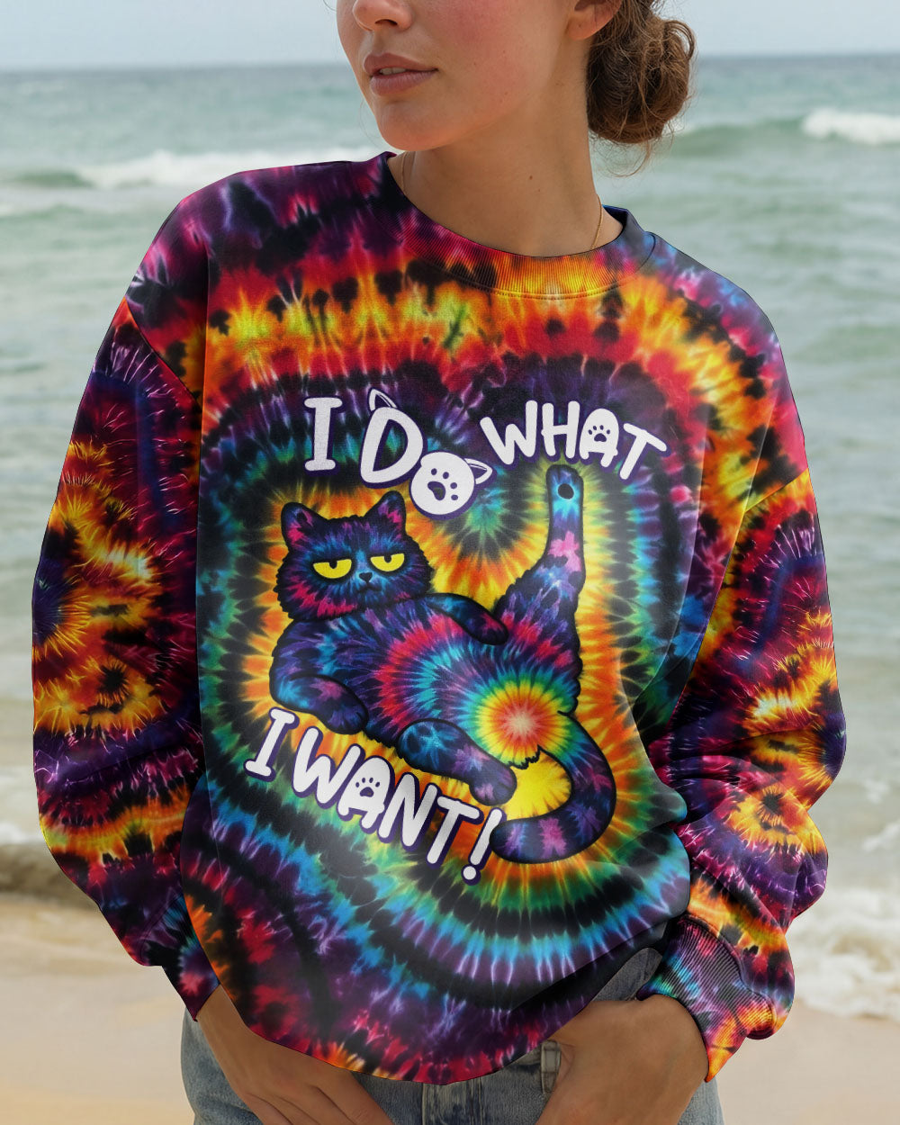 I DO WHAT I WANT CAT ALL OVER PRINT - KMTM1601261