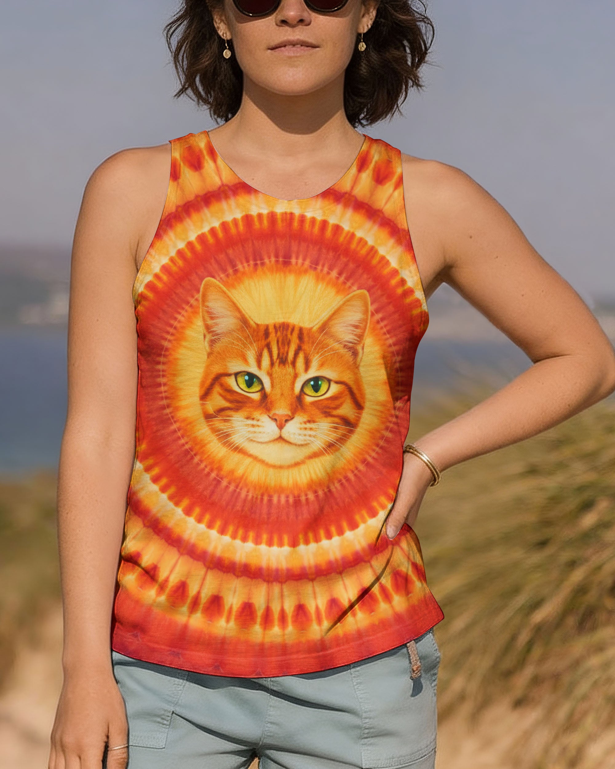 SOLAR CAT ALL OVER PRINT - TYPQ1901261