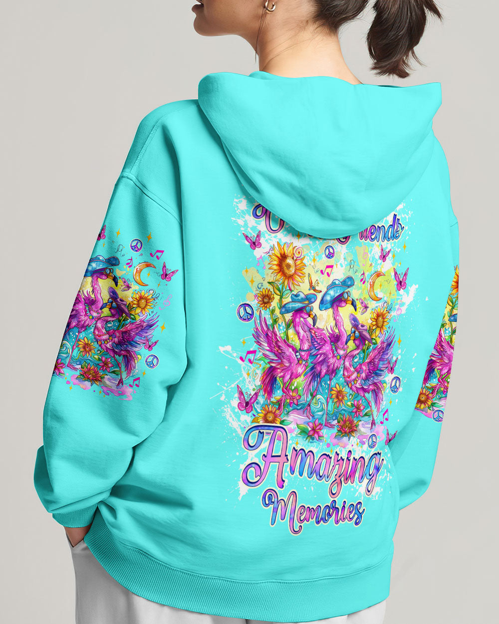 GOOD TIMES CRAZY FRIEND FLAMINGO ALL OVER PRINT - TLNZ0405241