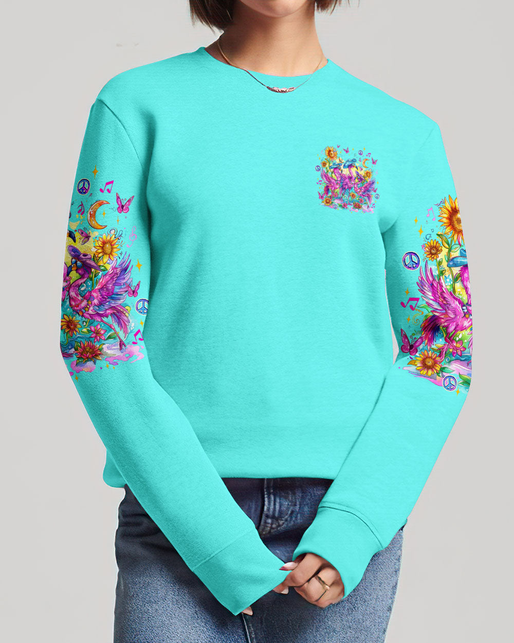 GOOD TIMES CRAZY FRIEND FLAMINGO ALL OVER PRINT - TLNZ0405241