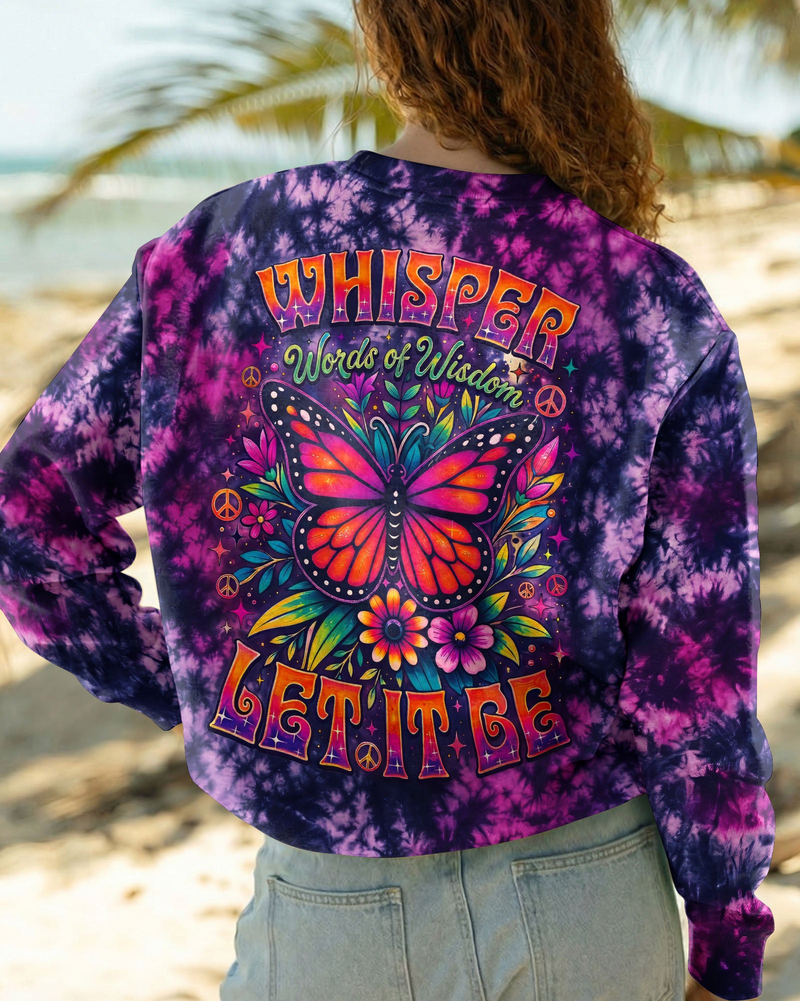 WHISPER WORDS OF WISDOM BUTTERFLY ALL OVER PRINT - RI2306261