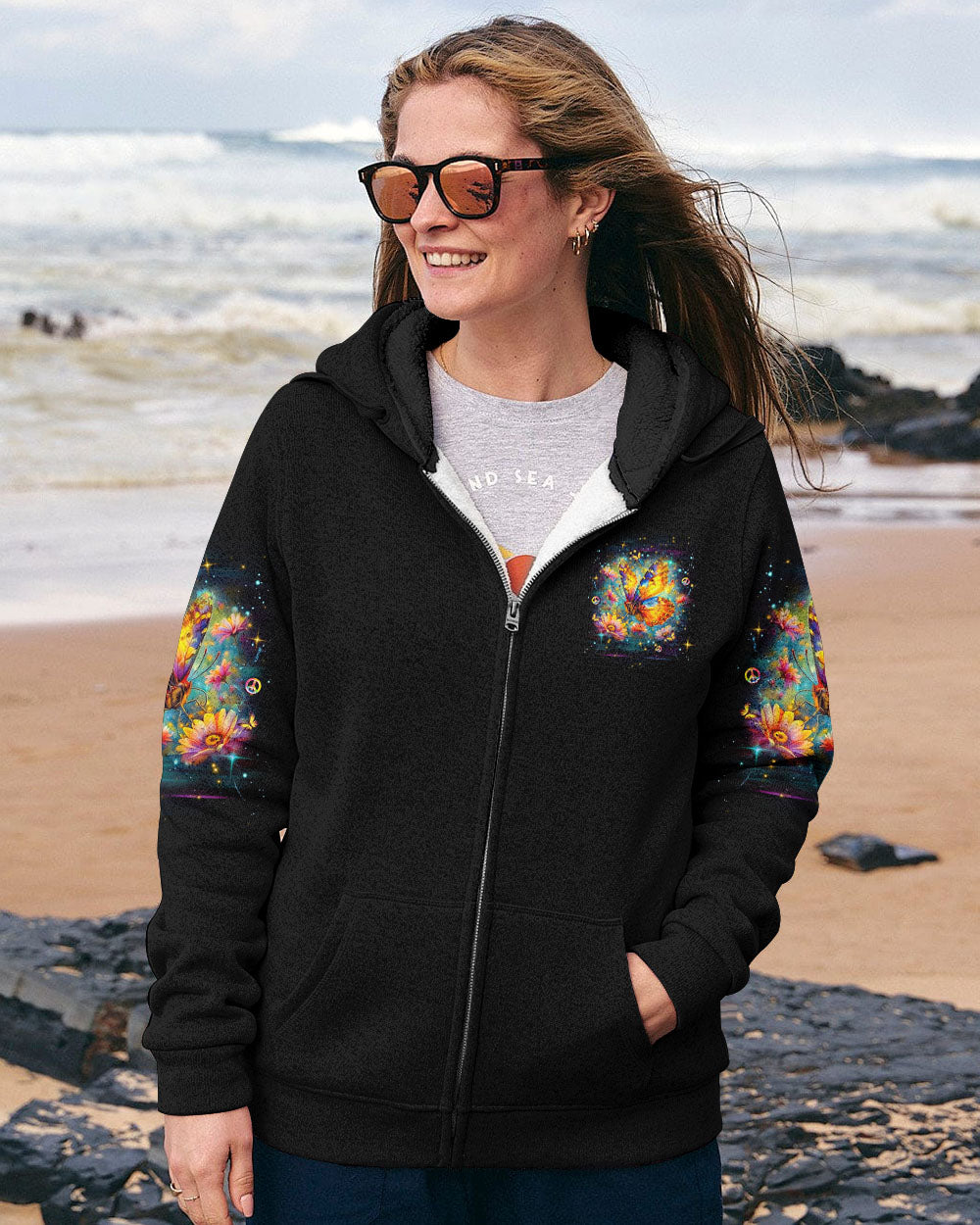 JUST BREATHE BUTTERFLY ALL OVER PRINT - TLDU1211242