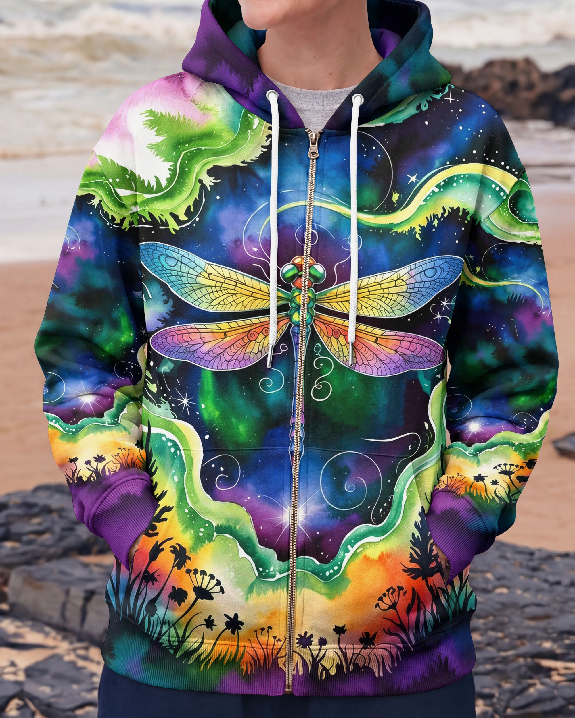 JUST BREATH DRAGONFLY ALL OVER PRINT  - TLHG0804261