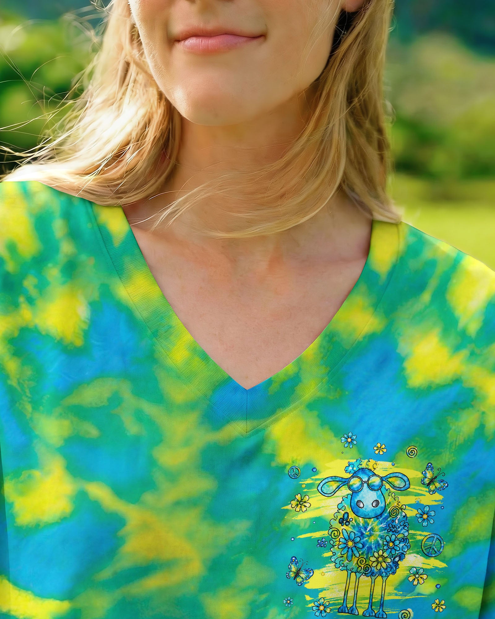 I'M NOT THE BLACK SHEEP TIE DYE ALL OVER PRINT - TLHG1007261