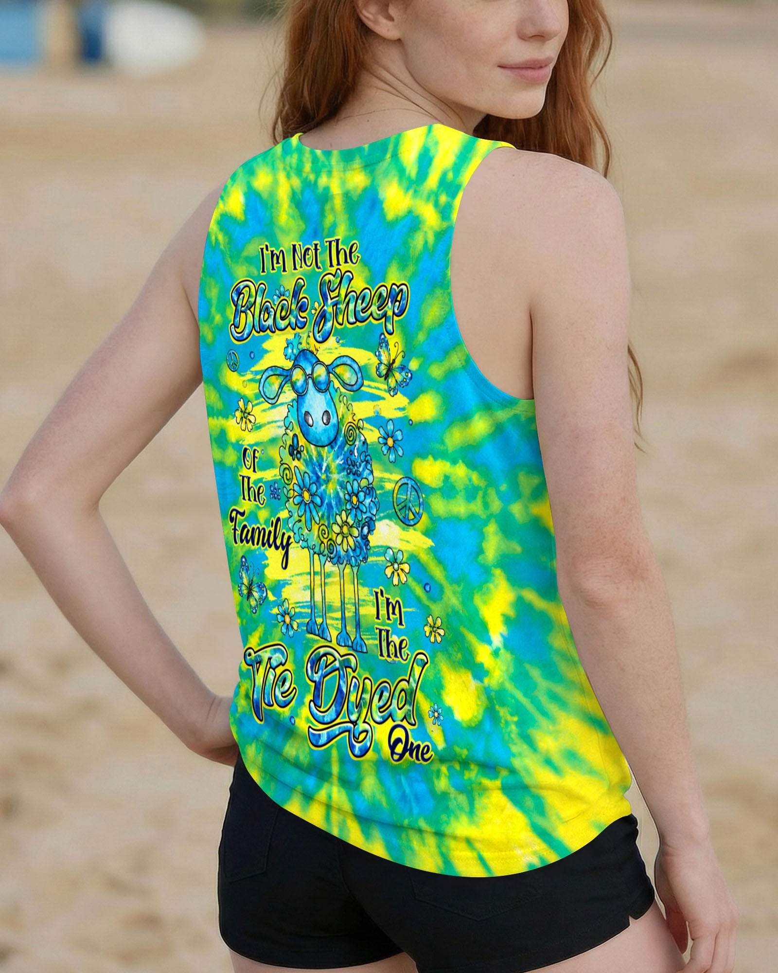 I'M NOT THE BLACK SHEEP TIE DYE ALL OVER PRINT - TLHG1007261
