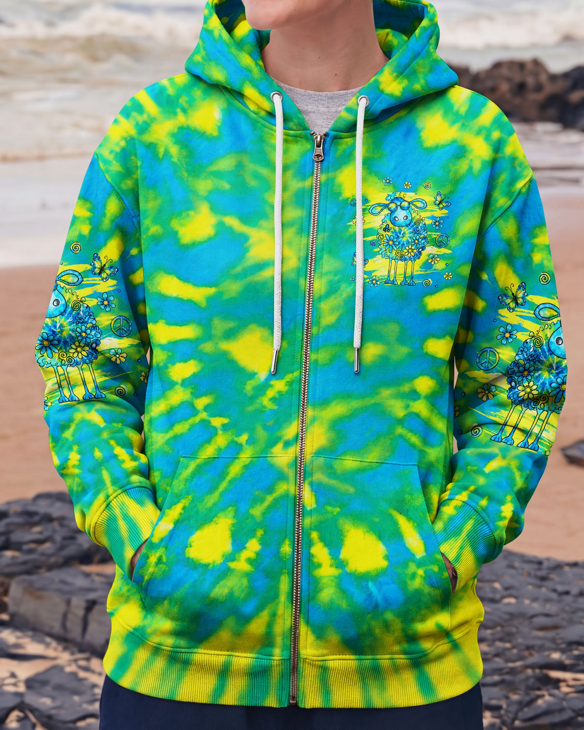 I'M NOT THE BLACK SHEEP TIE DYE ALL OVER PRINT - TLHG1007261