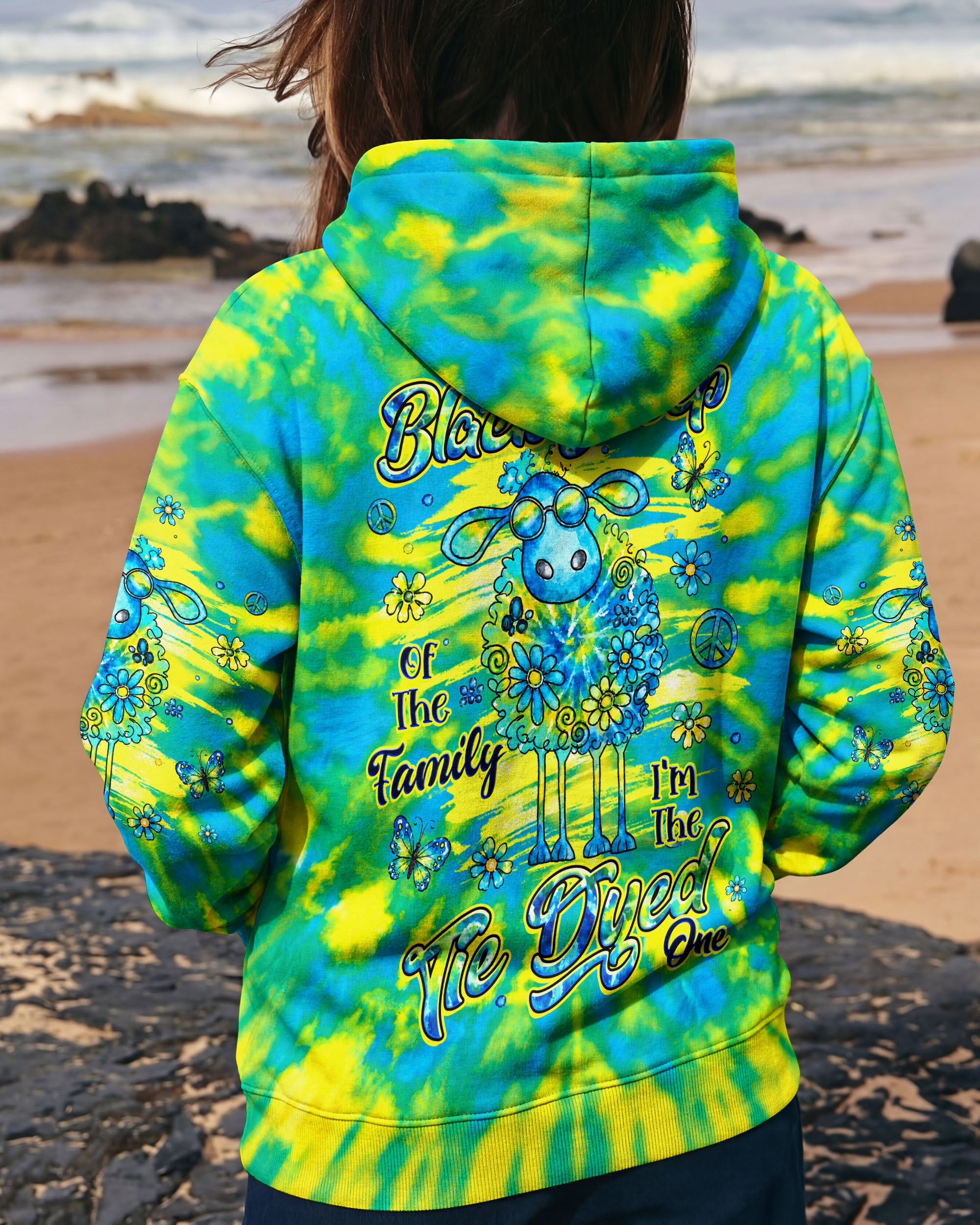 I'M NOT THE BLACK SHEEP TIE DYE ALL OVER PRINT - TLHG1007261