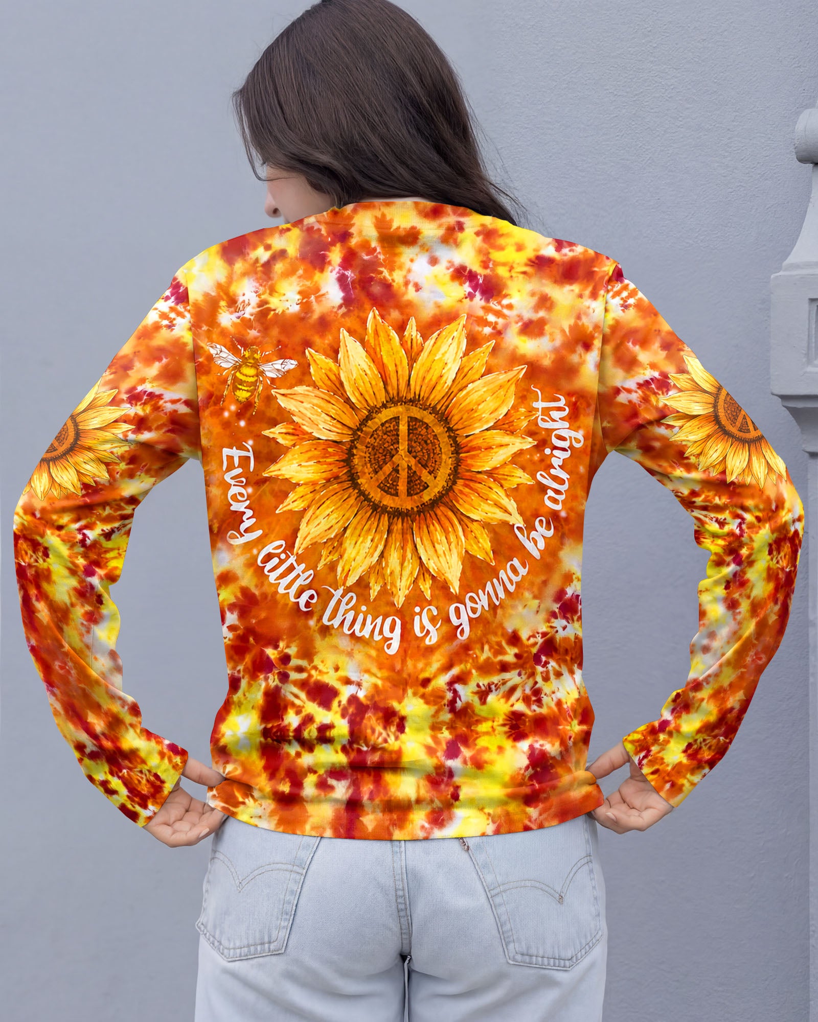 EVERY LITTLE THING SUNFLOWER  BURST ALL OVER PRINT - TLHG1007264