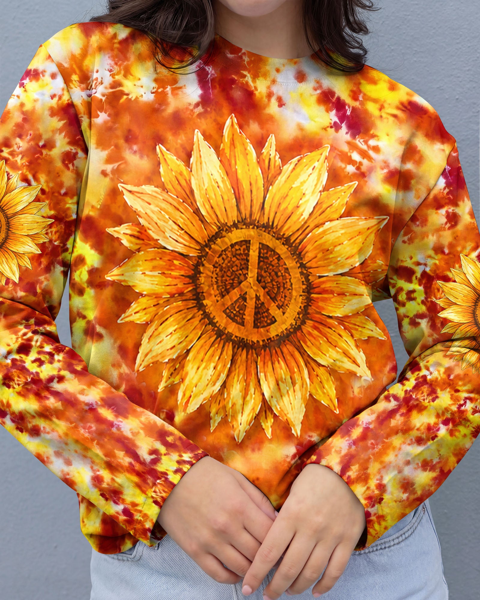 EVERY LITTLE THING SUNFLOWER  BURST ALL OVER PRINT - TLHG1007264
